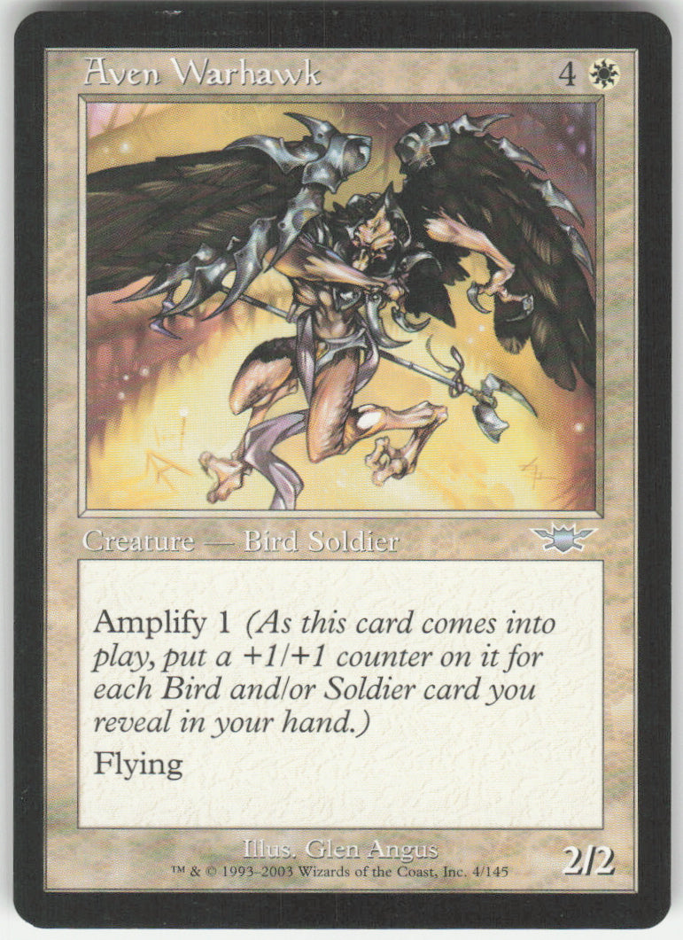 Aven Warhawk #4/145 Non-Foil