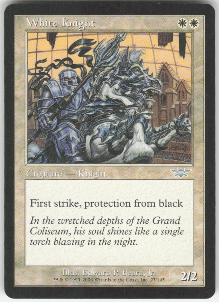 White Knight #27/145 Non-Foil