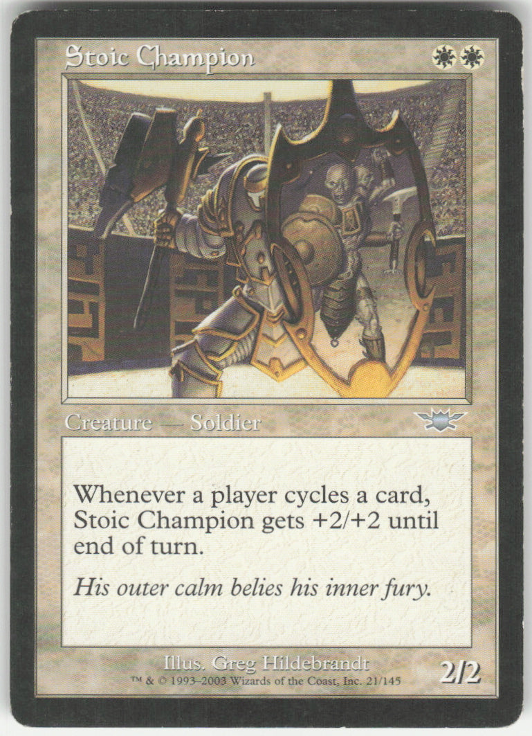 Stoic Champion #21/145 Non-Foil