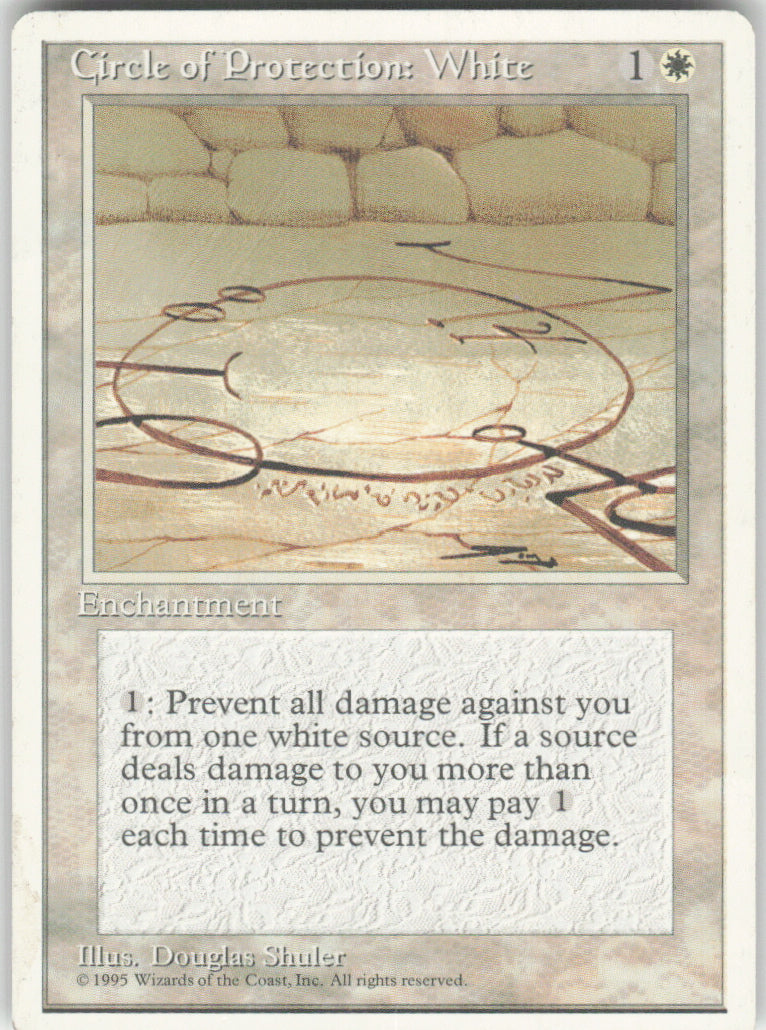 Circle of Protection: White #18 Non-Foil