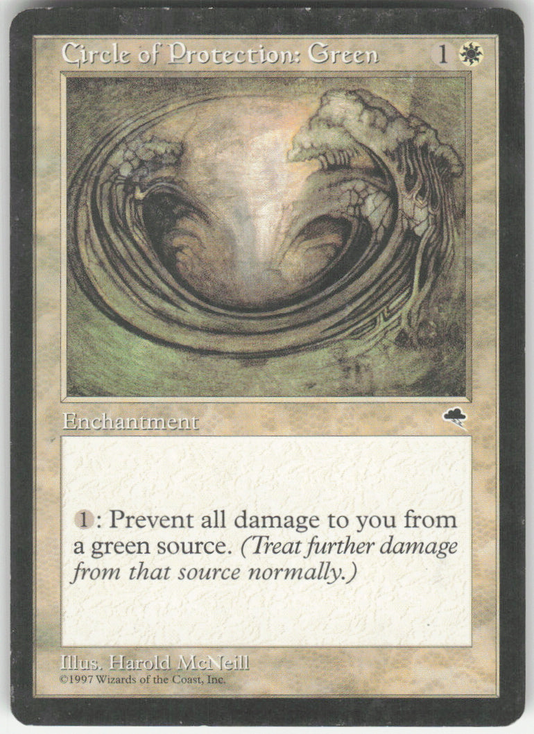 Circle of Protection: Green #10 Non-Foil