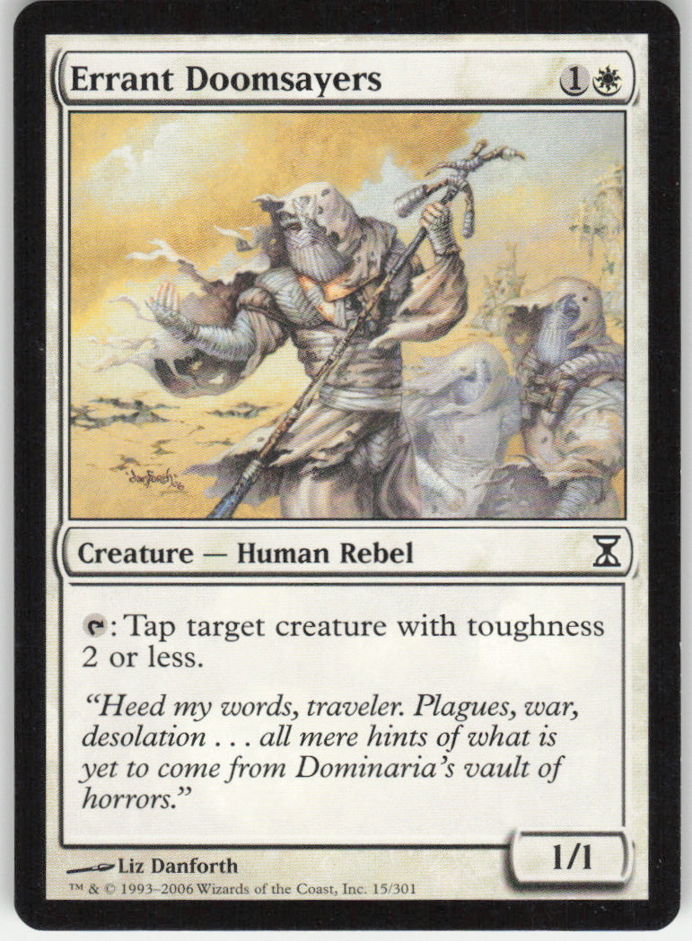 Errant Doomsayers #15/301 Non-Foil
