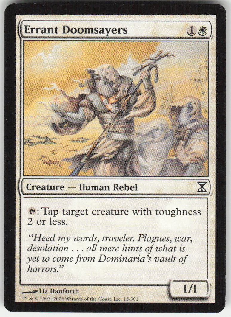 Errant Doomsayers #15/301 Non-Foil