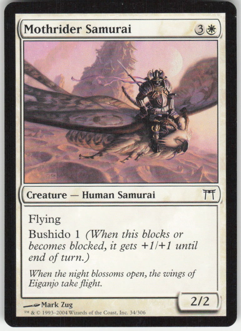 Mothrider Samurai #34/306 Non-Foil