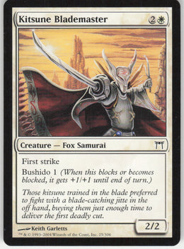 Kitsune Blademaster #25/306 Non-Foil