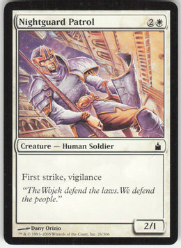 Nightguard Patrol #26/306 Non-Foil