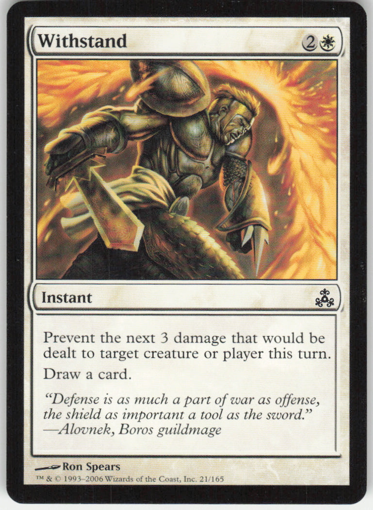 Withstand #21/165 Non-Foil