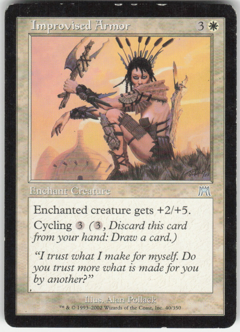 Improvised Armor #40/350 Non-Foil