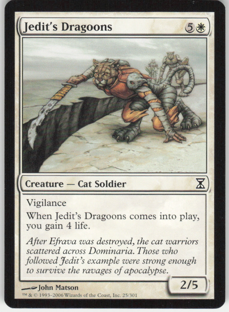 Jedit's Dragoons #25/301 Non-Foil