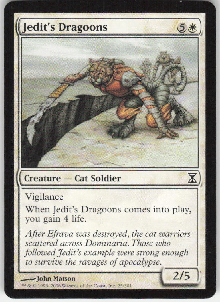 Jedit's Dragoons #25/301 Non-Foil