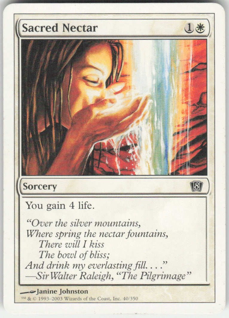 Sacred Nectar #40/350 Non-Foil