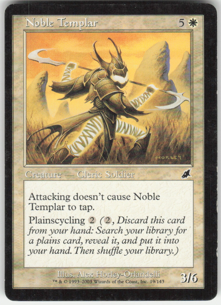 Noble Templar #19/143 Non-Foil