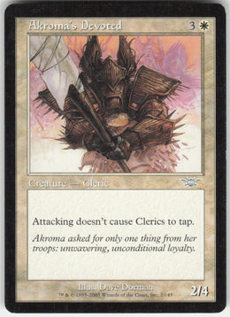 Akroma's Devoted #2/145 Non-Foil