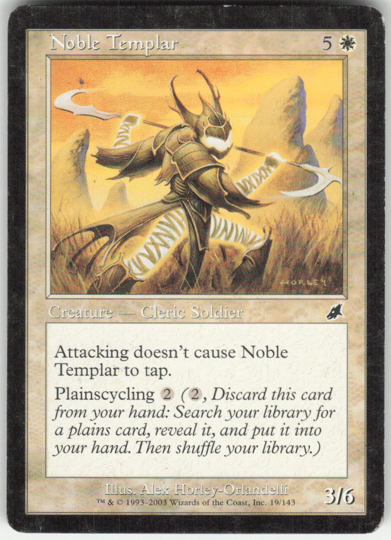 Noble Templar #19/143 Non-Foil