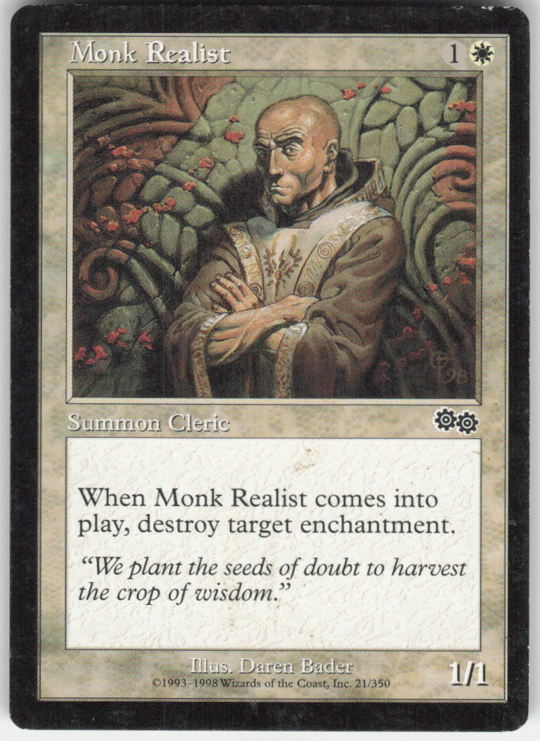 Monk Realist #21/350 Non-Foil