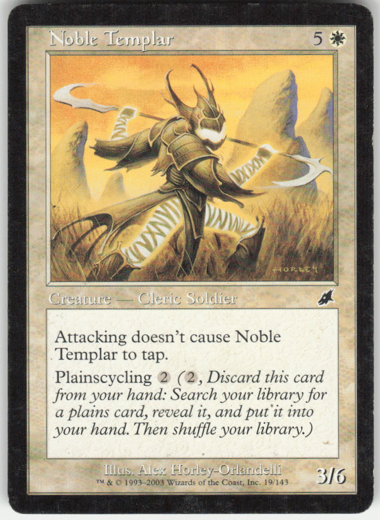 Noble Templar #19/143 Non-Foil