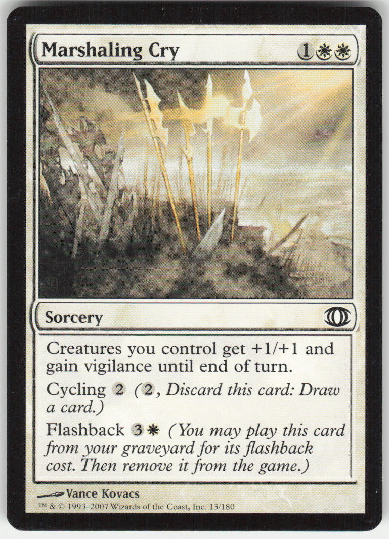 Marshaling Cry #13/180 Non-Foil