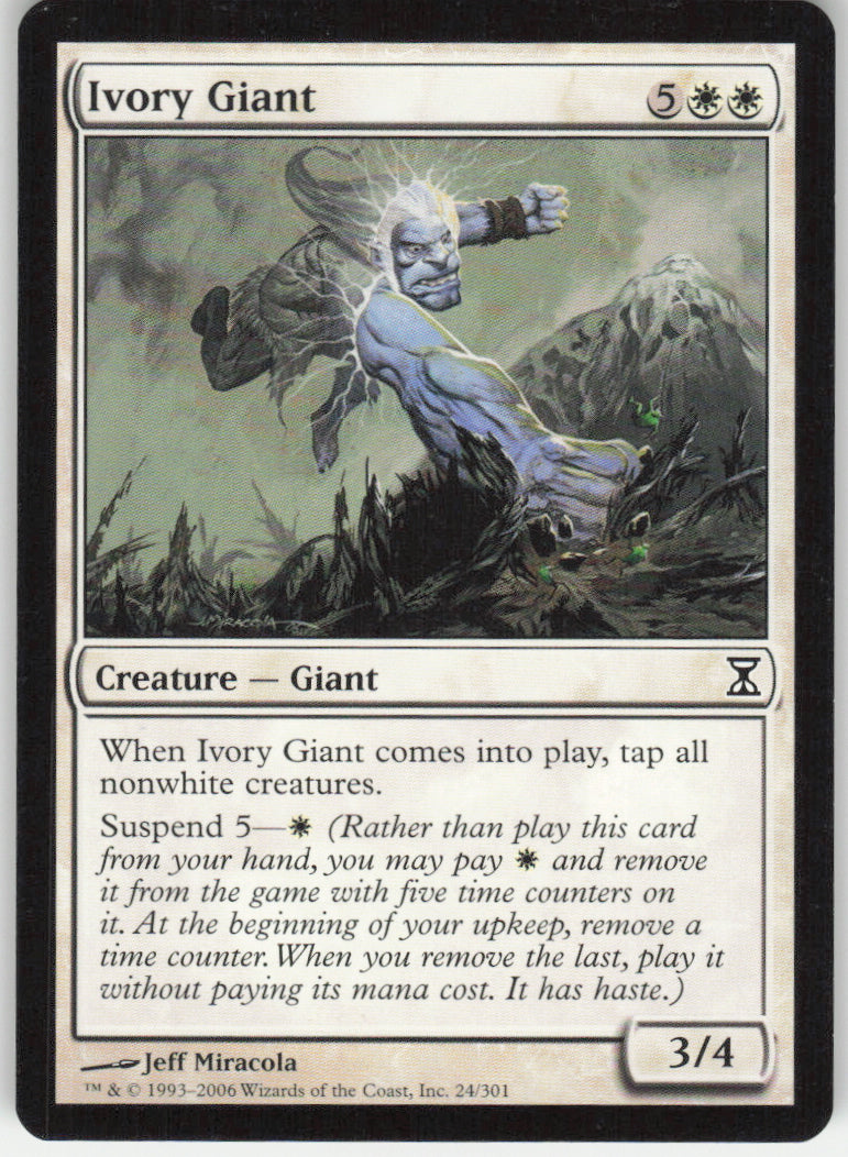 Ivory Giant #24/301 Non-Foil