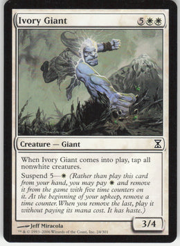 Ivory Giant #24/301 Non-Foil