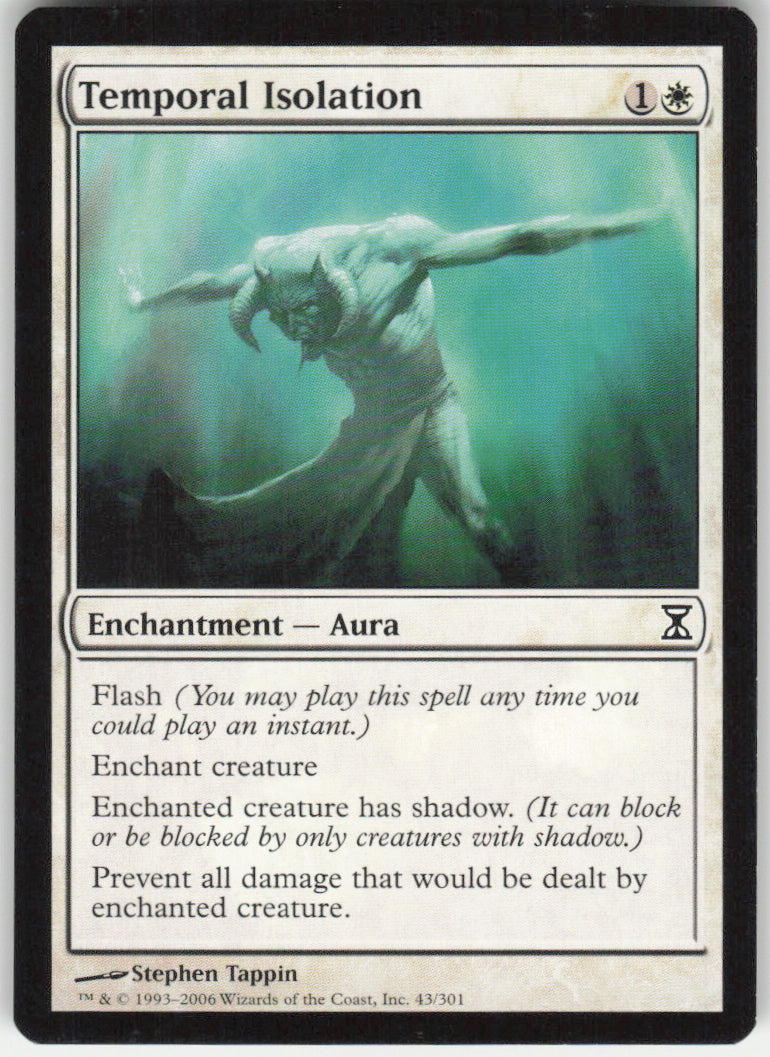 Temporal Isolation #43/301 Non-Foil