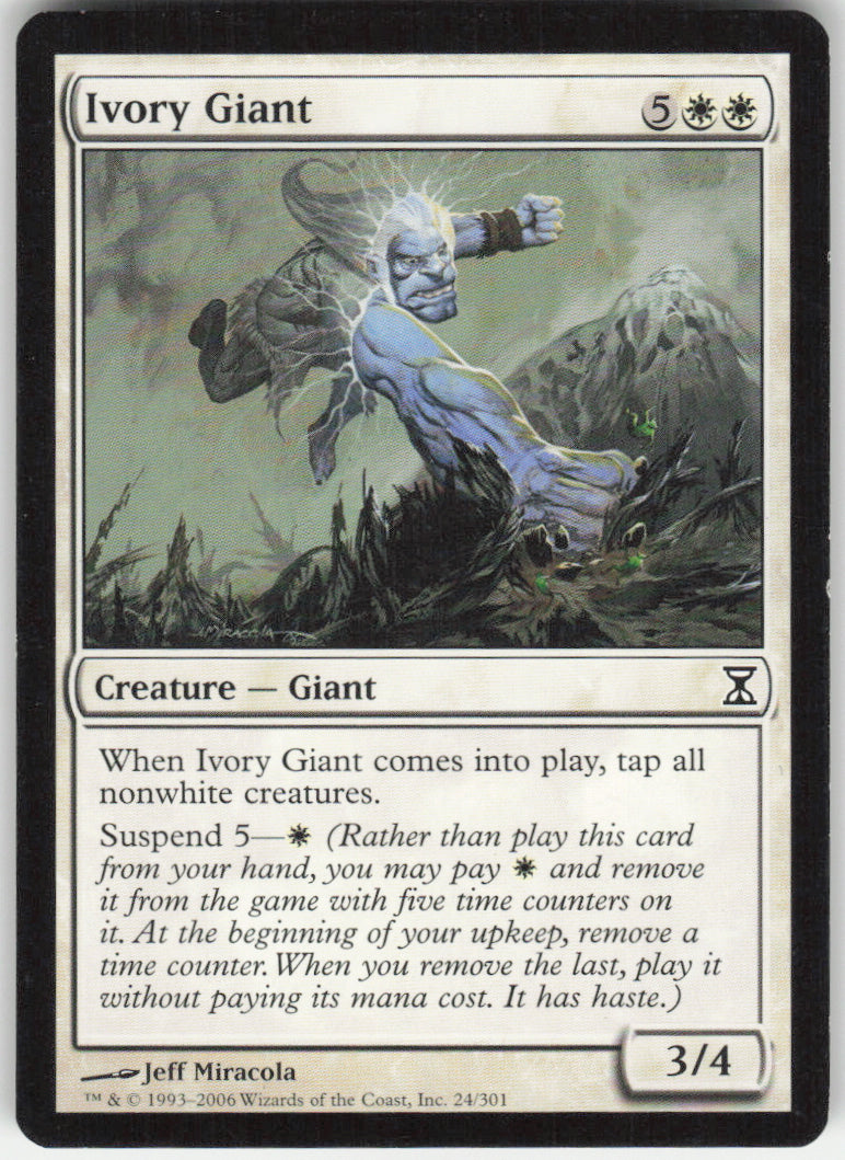 Ivory Giant #24/301 Non-Foil