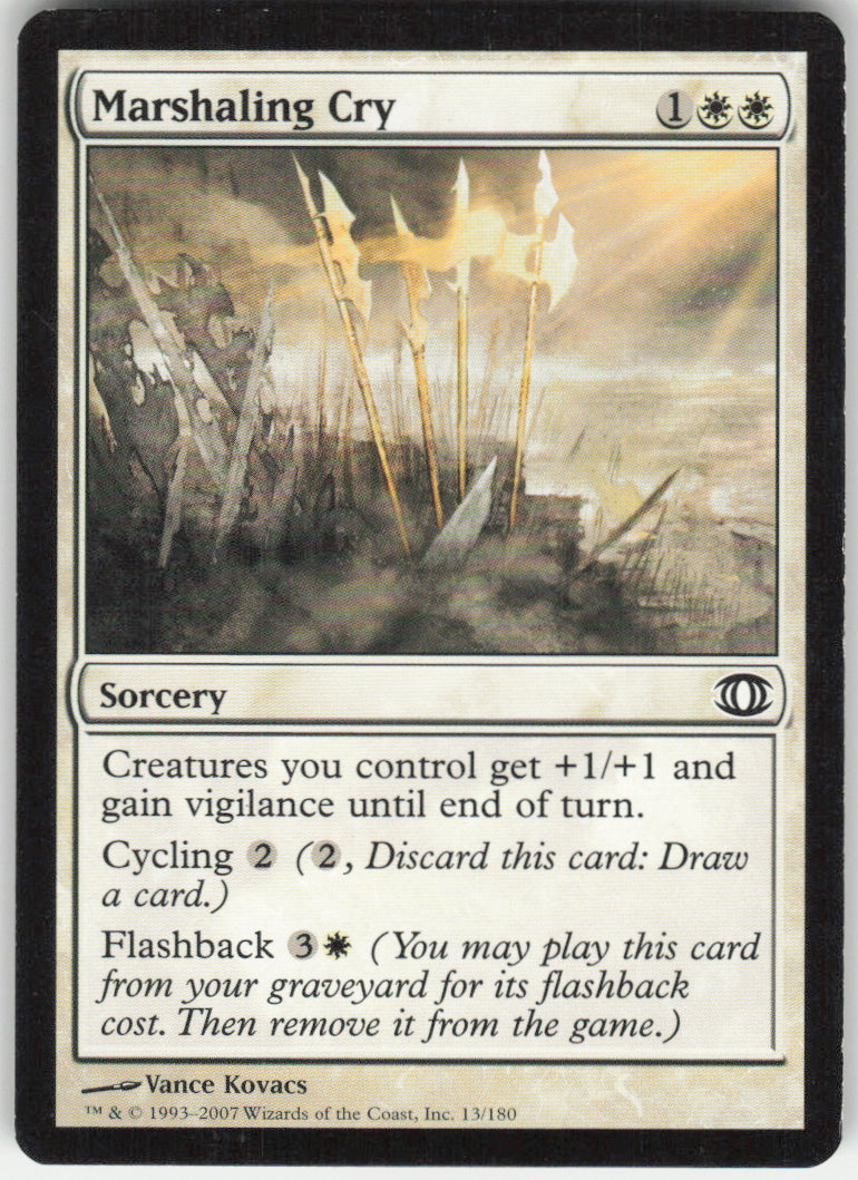 Marshaling Cry #13/180 Non-Foil