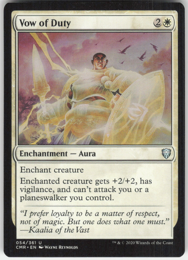 Vow of Duty #54/361 Non-Foil