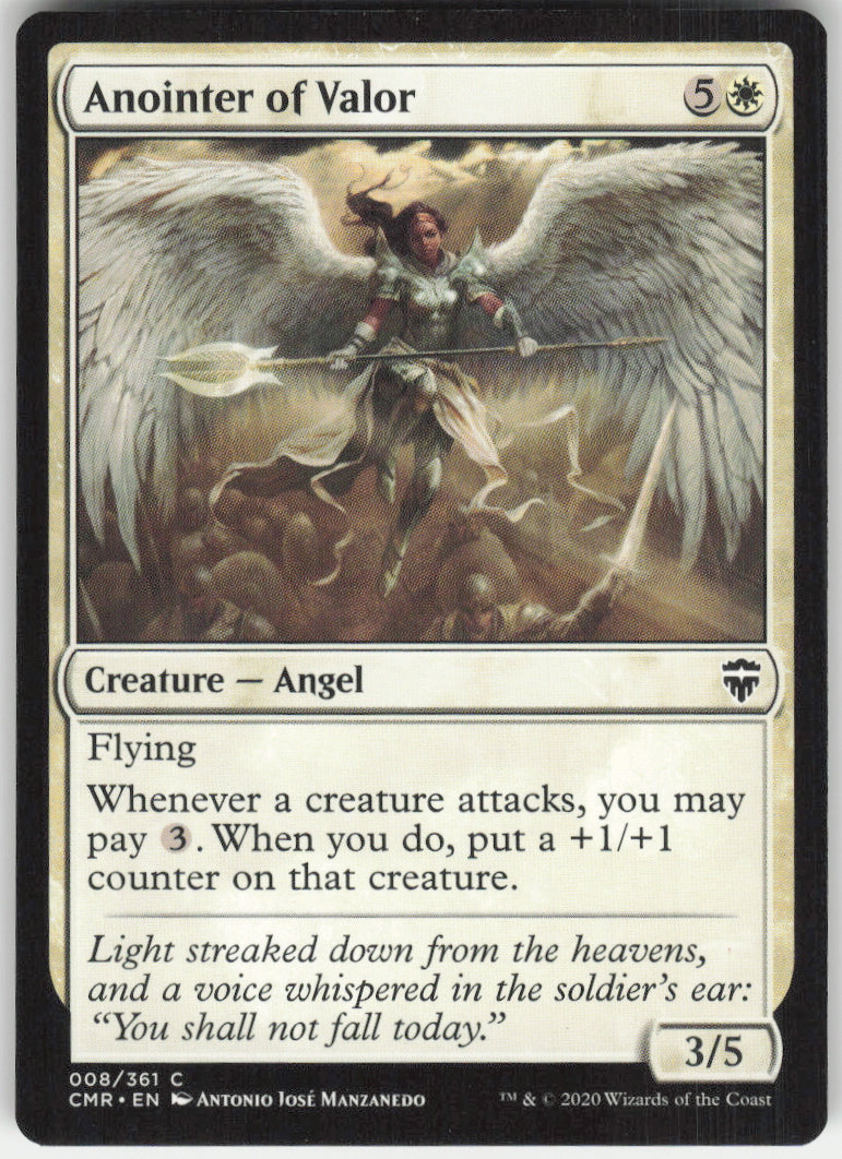 Anointer of Valor #8/361 Non-Foil