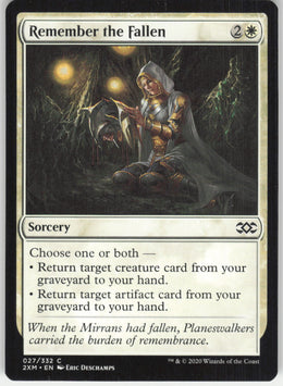 Remember the Fallen #27/332 Non-Foil
