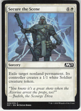 Secure the Scene #35/274 Non-Foil