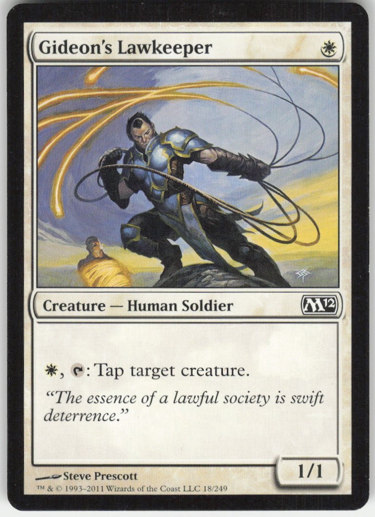 Gideon's Lawkeeper #18/249 Non-Foil