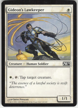 Gideon's Lawkeeper #18/249 Non-Foil