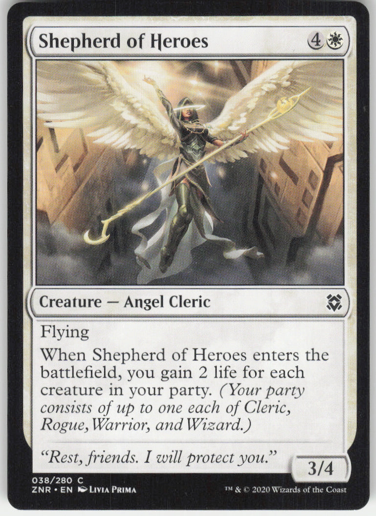 Shepherd of Heroes #38/280 Non-Foil