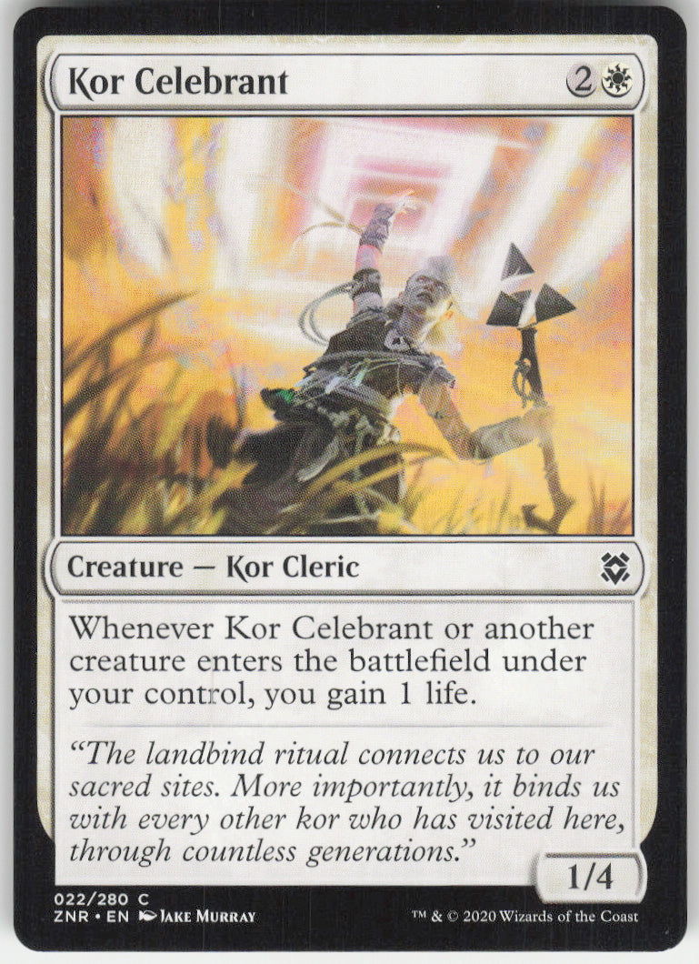 Kor Celebrant #22/280 Non-Foil