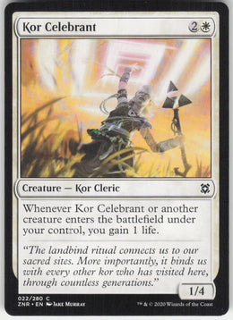Kor Celebrant #22/280 Non-Foil