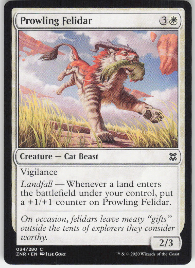 Prowling Felidar #34/280 Non-Foil