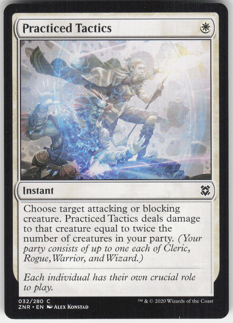 Practiced Tactics #32/280 Non-Foil
