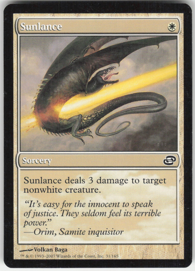 Sunlance #31/165 Non-Foil