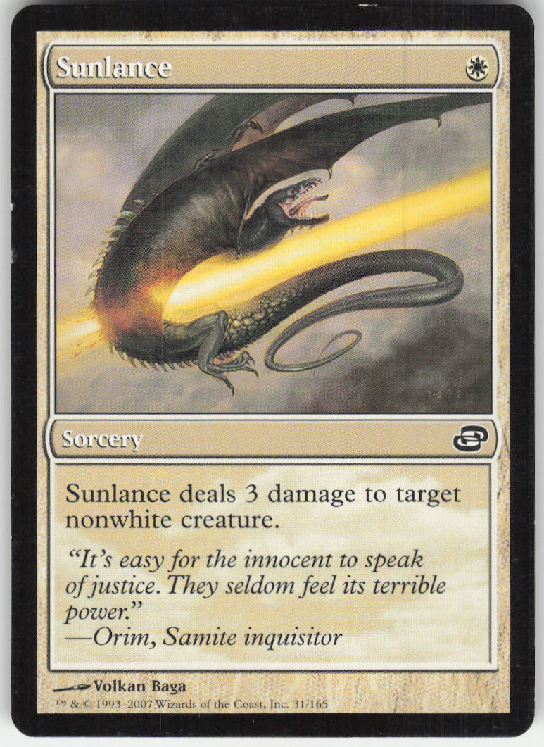 Sunlance #31/165 Non-Foil