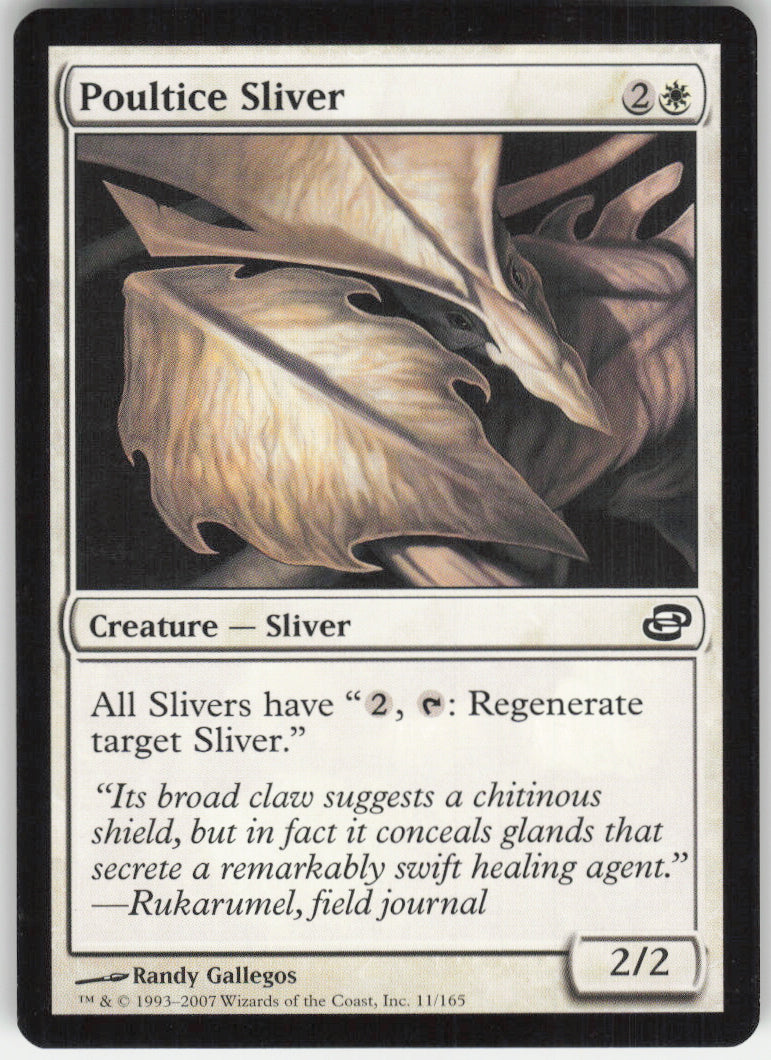 Poultice Sliver #11/165 Non-Foil