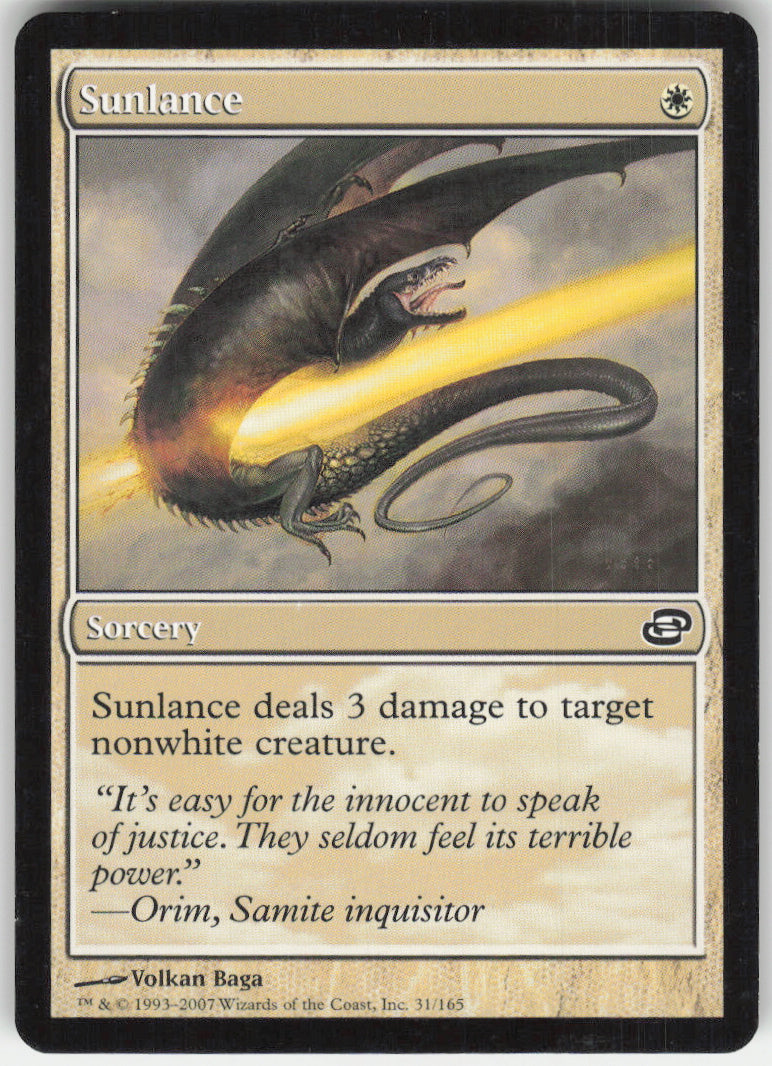 Sunlance #31/165 Non-Foil
