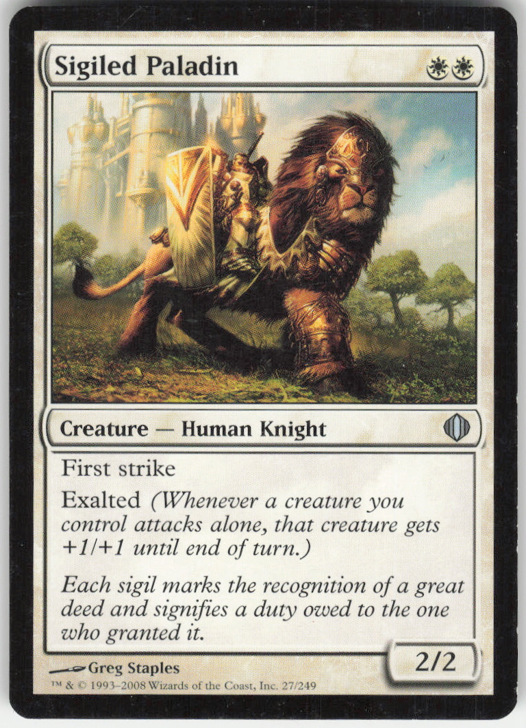 Sigiled Paladin #27/249 Non-Foil
