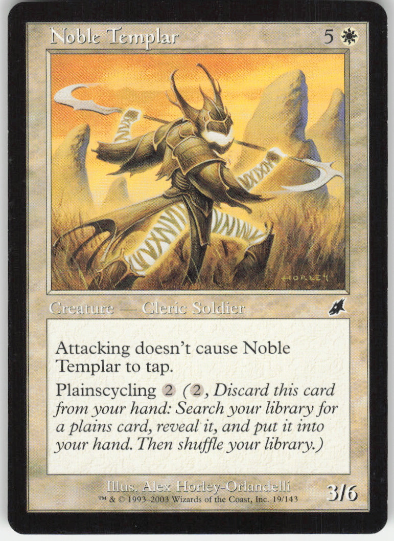 Noble Templar #19/143 Non-Foil