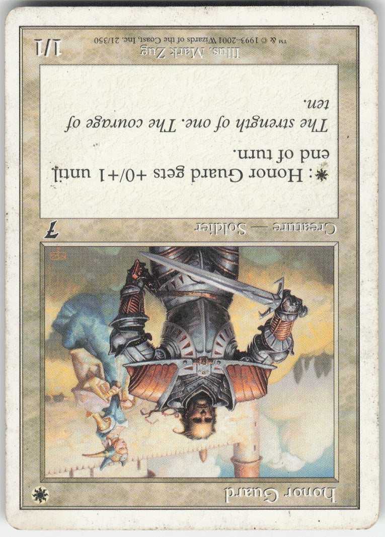 Honor Guard #21/350 Non-Foil