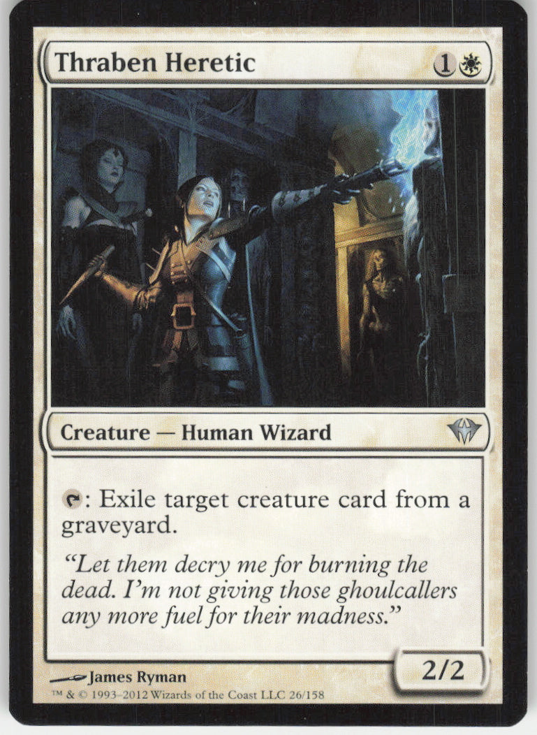 Thraben Heretic #26/158 Non-Foil