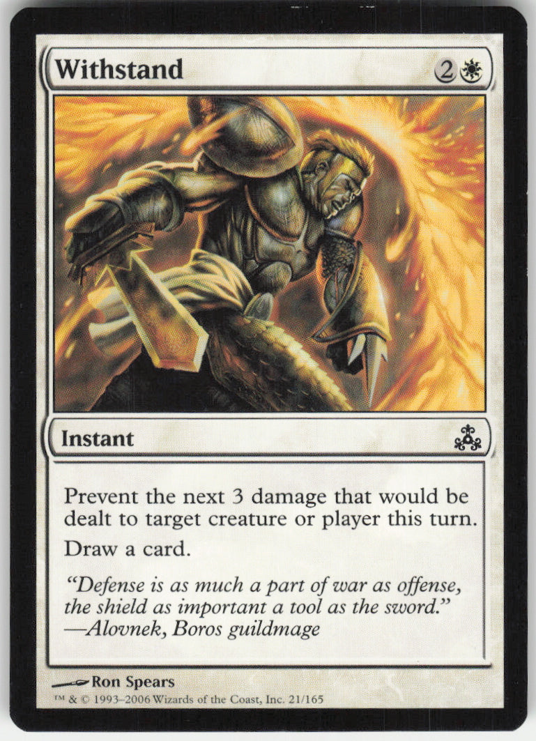 Withstand #21/165 Non-Foil