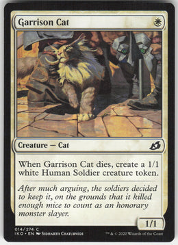 Garrison Cat #14/274 Non-Foil
