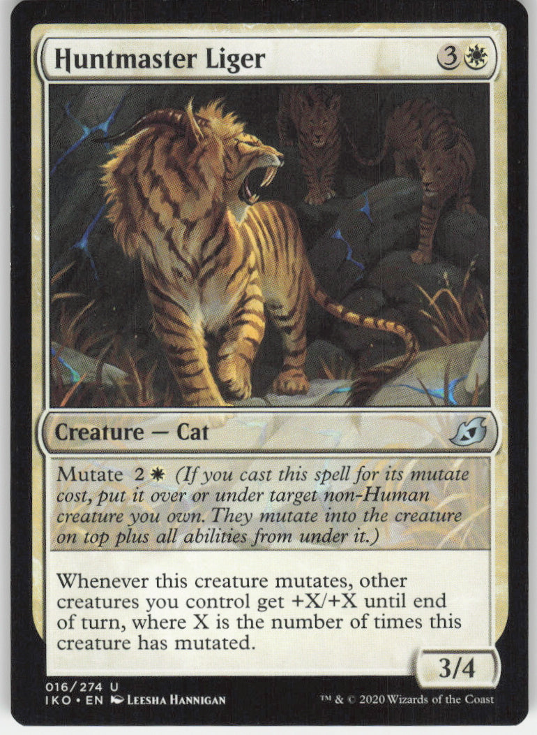 Huntmaster Liger #16/274 Non-Foil
