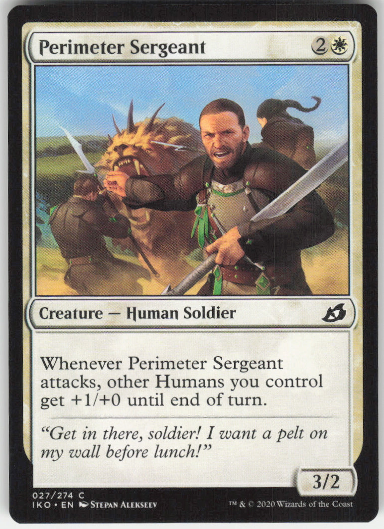 Perimeter Sergeant #27/274 Non-Foil