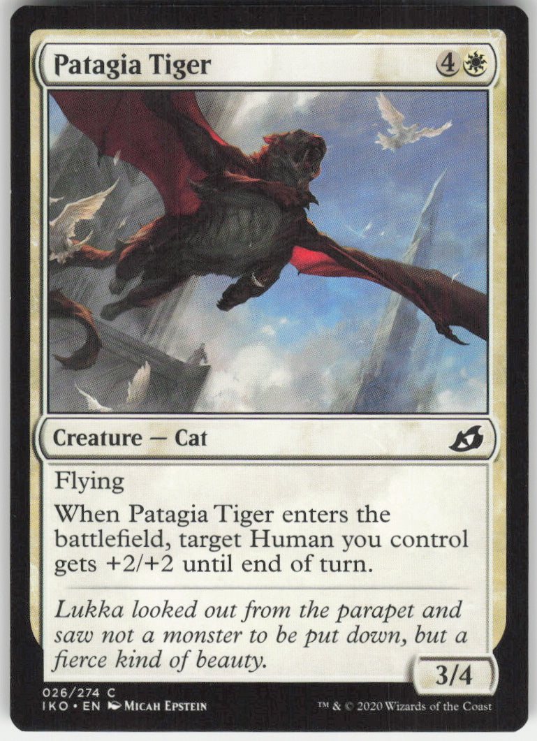 Patagia Tiger #26/274 Non-Foil